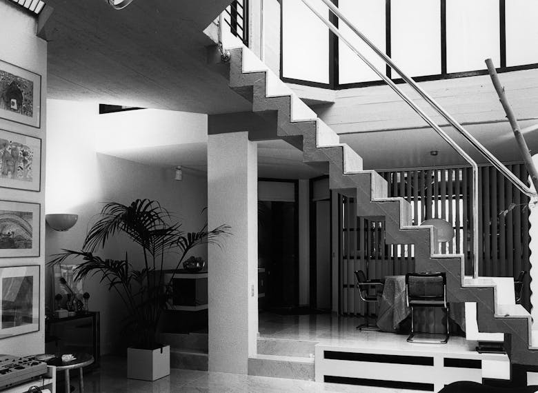 Verbouwing woning en winkel Interdesign in Antwerpen, 1970