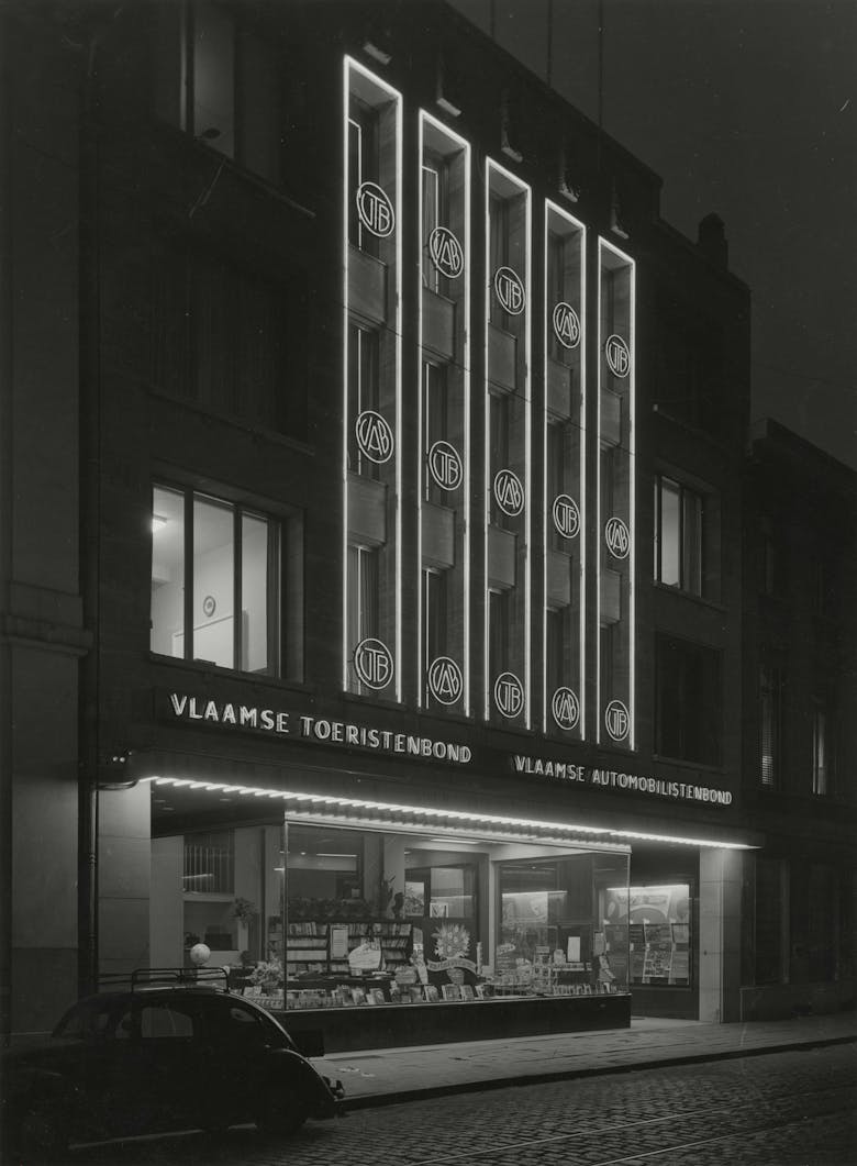 Jos Willems, kantoorgebouw VTB-VAB in Antwerpen, 1958