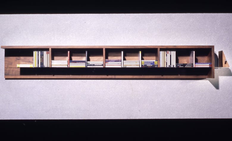Elaborated design for a CD-rack, 1991
