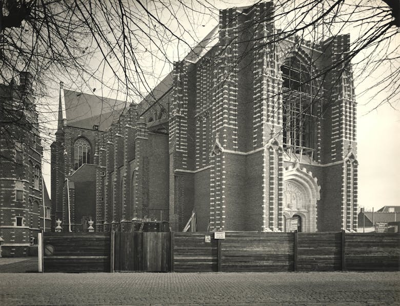 Sint-Catharinakerk in Hoogstraten, jaren 1940-1950