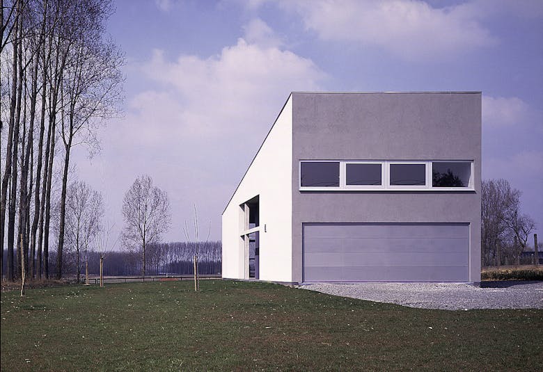 Van Hover-De Pus residence in Baardegem, 1991-1995 | © Reiner Lautwein