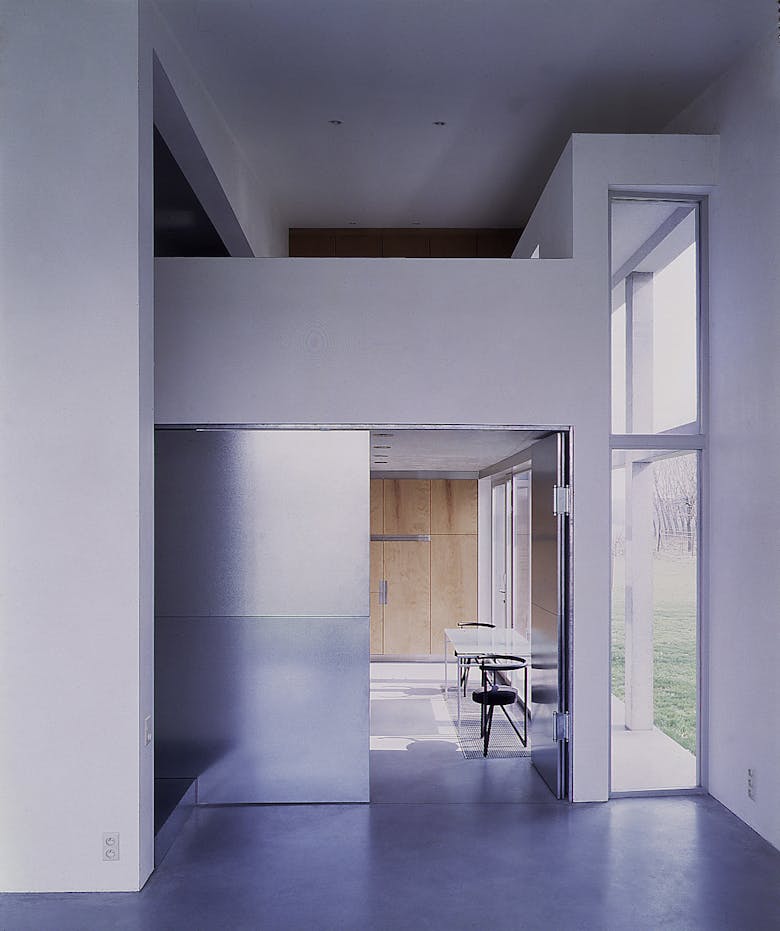 Interior of the Van Hover-De Pus residence in Baardegem, 1991-1995 | © Reiner Lautwein