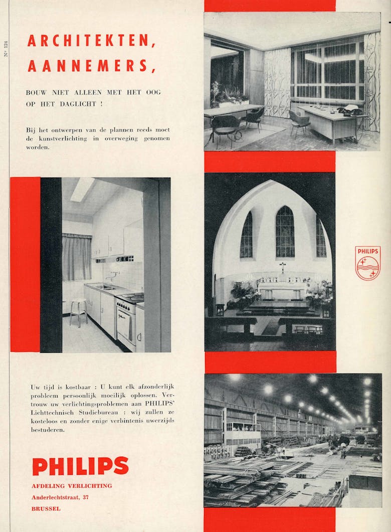 cataloog firma Philips, jaren 1950