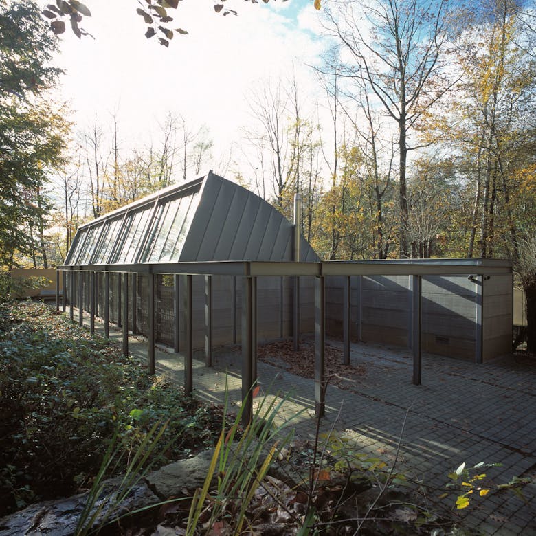 Brants Voets house in Dworp in collaboration with Jan Thomaes, 1989 | © Jean-Luc Laloux