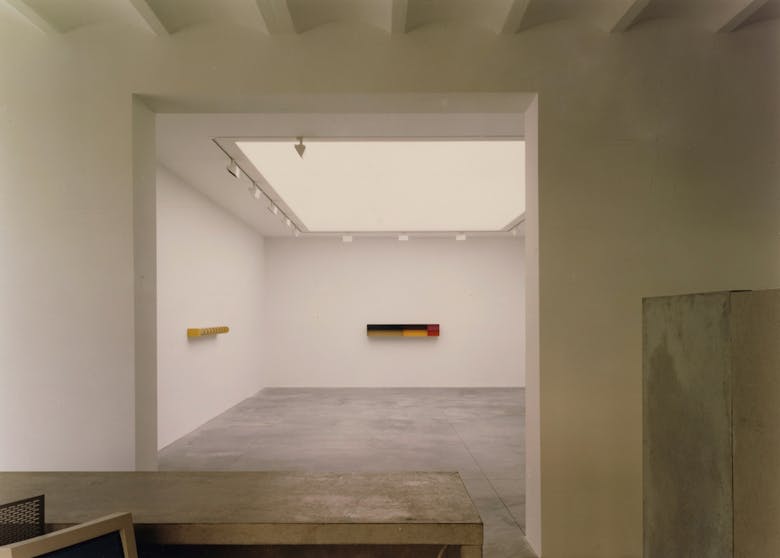 Kunstgalerie Xavier Hufkens in Brussel, 1996 | © Reiner Lautwein