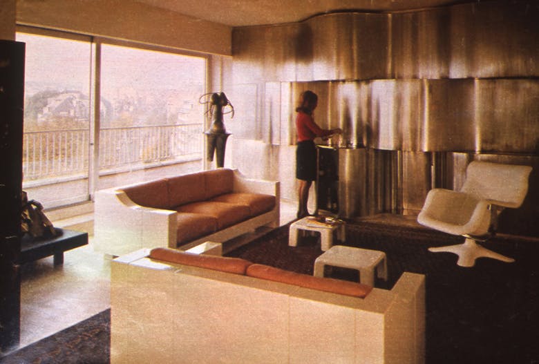 Appartement in Brussel, 1968