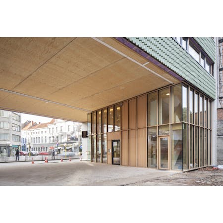 B-architecten, Mundo-a, Borgerhout © Ilse Liekens