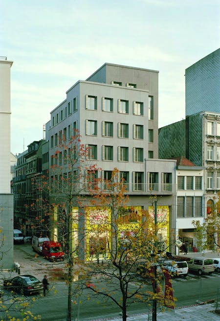 Meir corner building, Antwerpen, DMT architecten © A. Nullens - W. Van Nueten