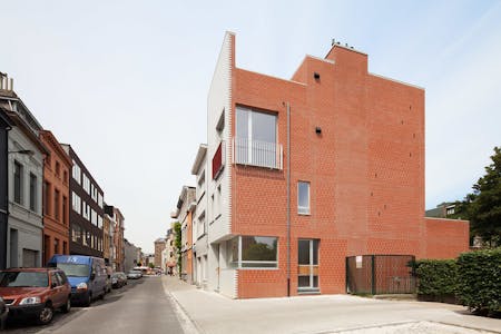 Double house Kattenberg, Antwerpen, Architecten Broekx-Schiepers © Dennis Brebels
