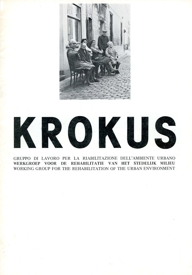 Publicatie van Krokus voor de Biënnale van Venetië, 1976