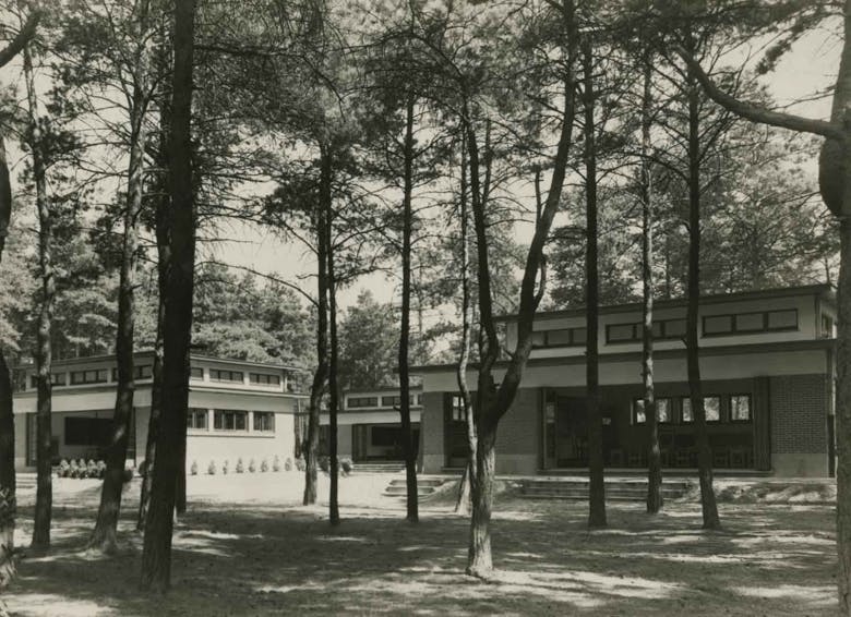 Jules De Munter, uitbreiding openluchtschool in Schoten, circa 1935