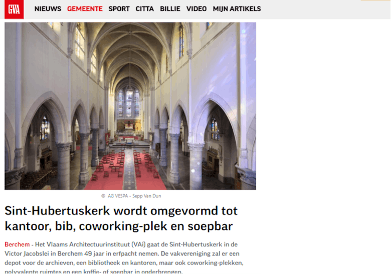 Gazet van Antwerpen online 15.03.2021