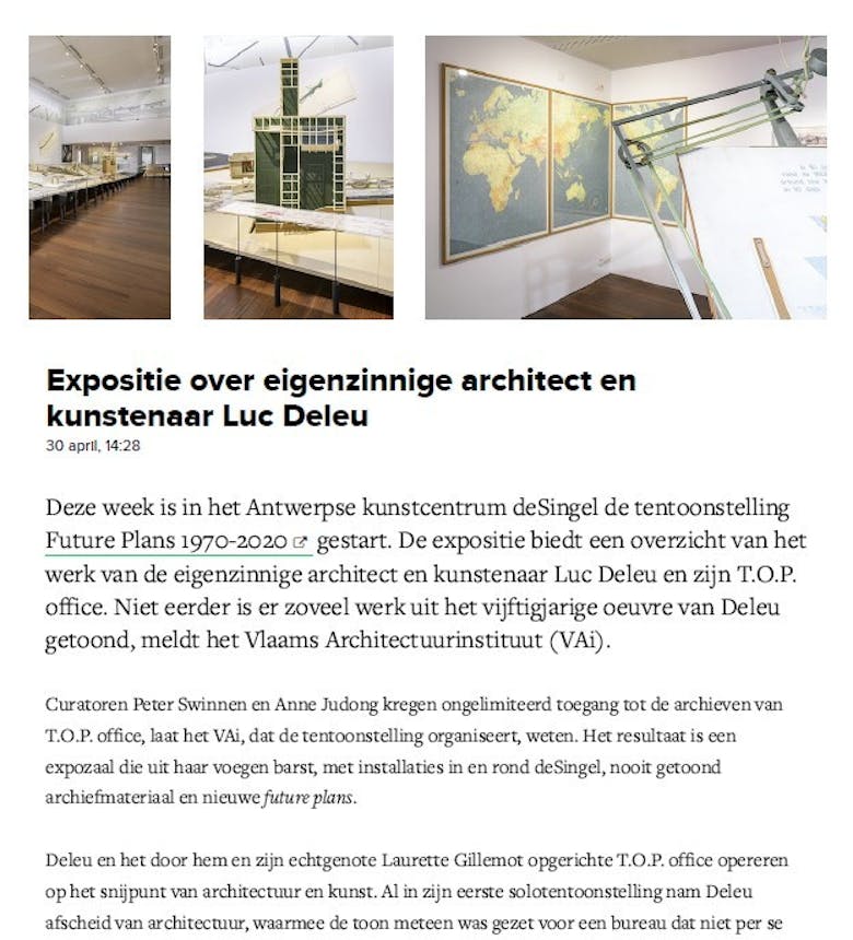 nieuwsbrief Architectenweb.nl 30.04.2021