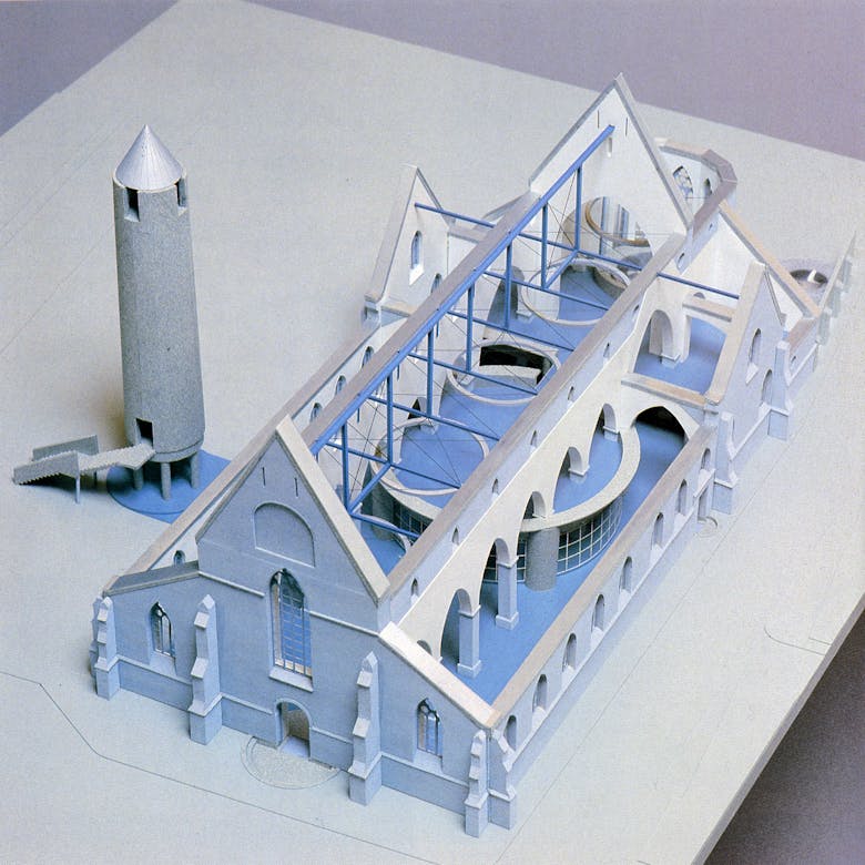 Verbouwing en consolidatie begijnhofkerk in Tienen, 1986 (niet uitgevoerd)