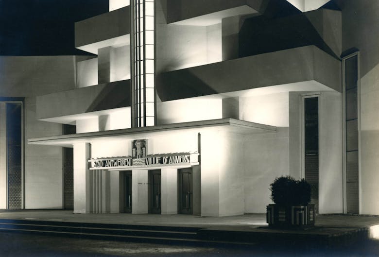 Emiel Van Averbeke, paviljoen van de stad Antwerpen op de Antwerpse wereldtenttoonstelling, 1930