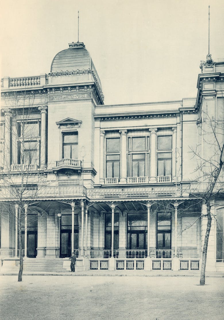 Emile Thielens, feestzaalcomplex, 1895-1897