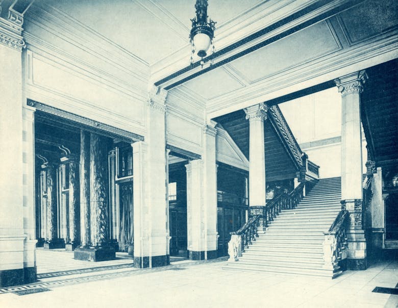 Emile Thielens, vestibule, 1895-1897