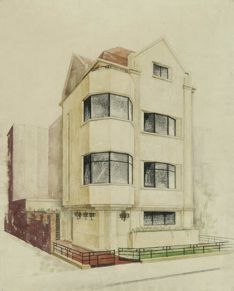 Karel Van Riel, house in Antwerp (Berchem), 1930s