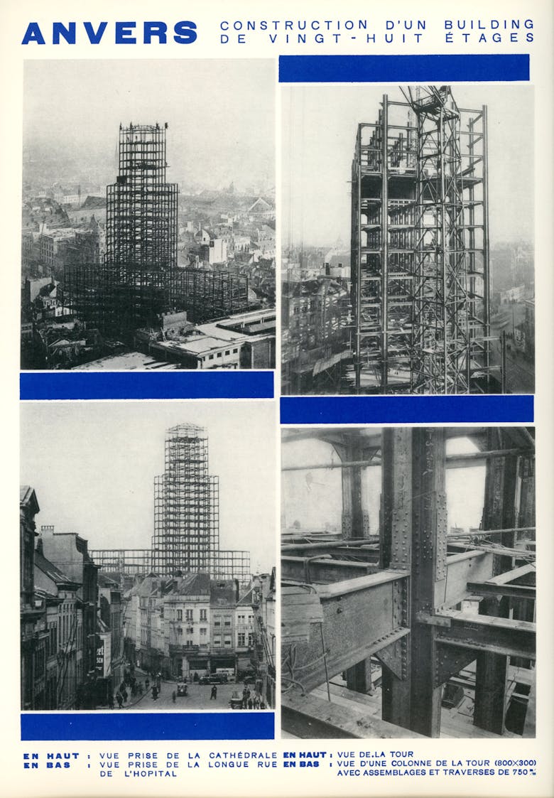 De Boerentoren in het eerste nummer van het bekende Franse tijdschrift 'L’Architecture d’Aujourd’hui', november 1930