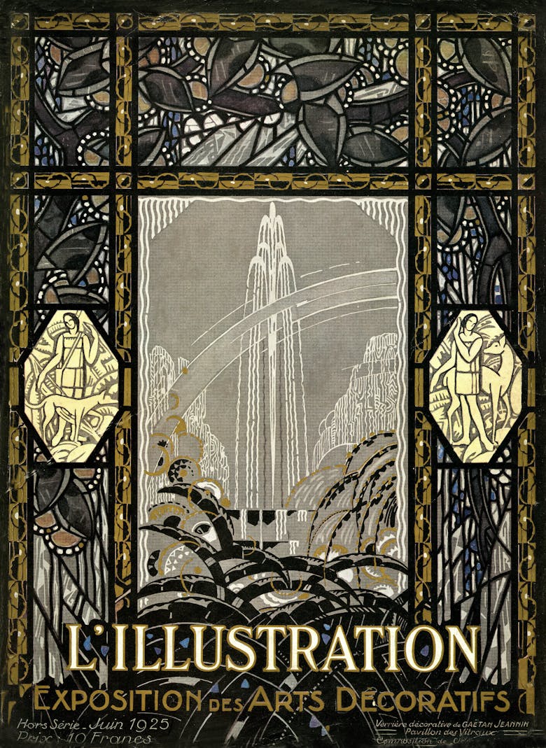 The Exposition des Arts Décoratifs in the magazine L'Illustration, june 1925