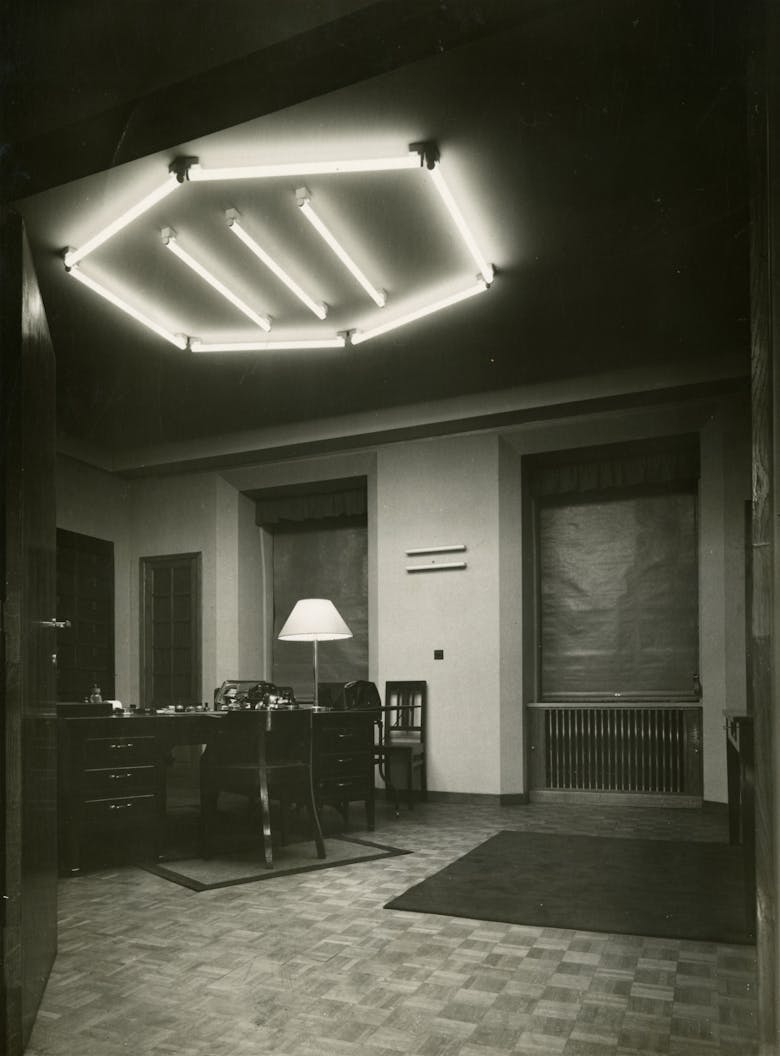 Léon Stynen, presentatietekening casino Oostende, midden jaren 1940