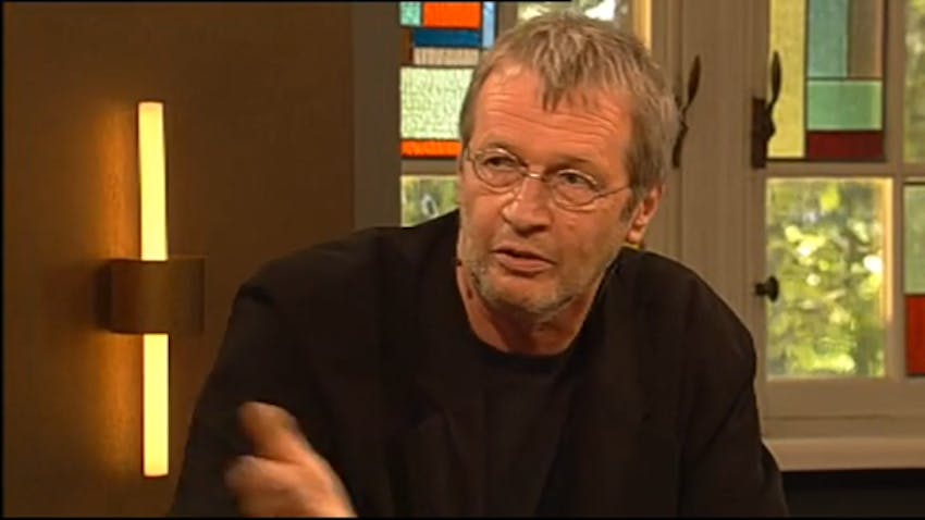 bOb Van Reeth in een aflevering van Aan tafel, 2002 (bron: VRT)