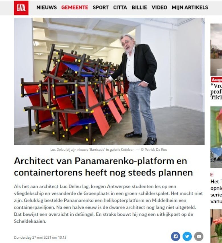 Gazet van Antwerpen online 27.05.2021