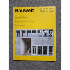 Bauwelt 9 2022 cover De Brug