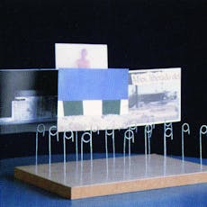 Christian Kieckens, Foret DesCartes, Postcards stand prototype, 1995. (Beeld: Flanders Architecture Institute – archive collection Flemish Community, 2022.)