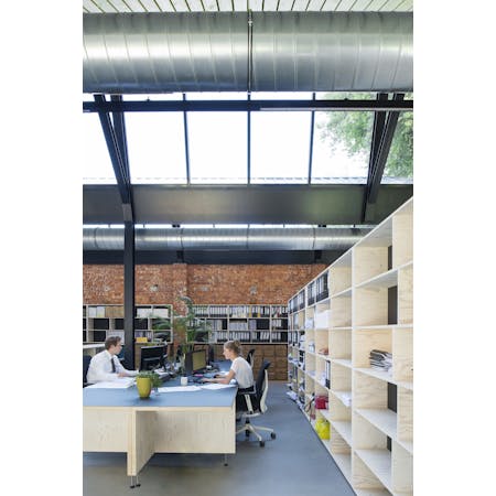 Tomas Nollet en Hilde Huyghe architecten, Mouton – Werkplek voor structureel ontwerp, Gent © Tom Desplenter