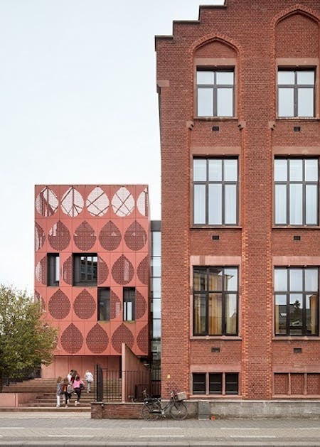 Virga Jessecollege, Hasselt, a2o-architecten © Stijn Bollaert