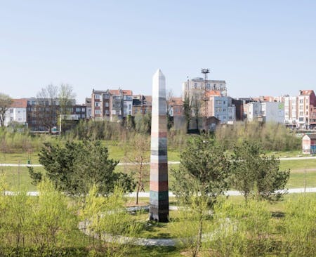 Bureau Bas Smets, Human Rights Monument, Brussel (foto: Michiel De Cleene)