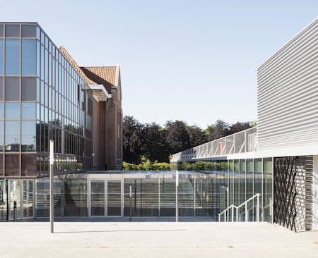 architectuuratelier ambiorix, Provinciale scholencampus Rivierenhof, Deurne © Michiel De Cleene