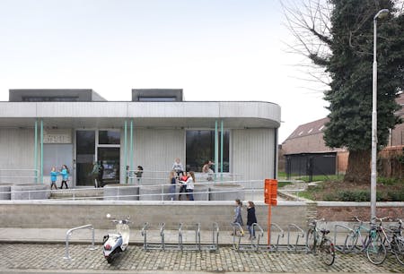 Architectenbureau Bart Dehaene, Jeugdlokaal De Bonte Was, Gent © Filip Dujardin