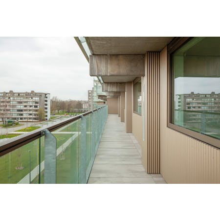 Atelier Kempe Thill i.s.m. RE-ST architecten, Sociale woningen Rozemaai, Antwerpen © Ulrich Schwarz