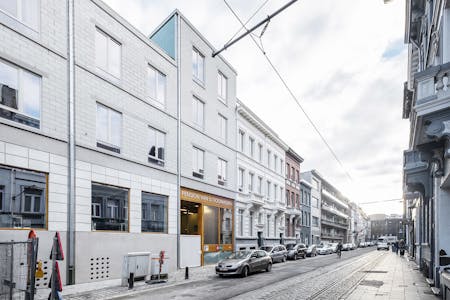 BULK architecten, Van Schoonhoven Hostel, Antwerp © Nick Claeskens