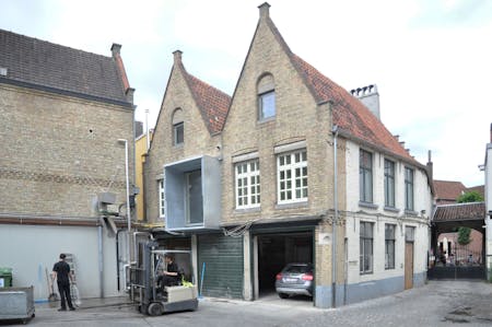 Verbouwing historische diephuizen tot woning te Brugge, Atelier Tom Vanhee © Atelier Tom Vanhee