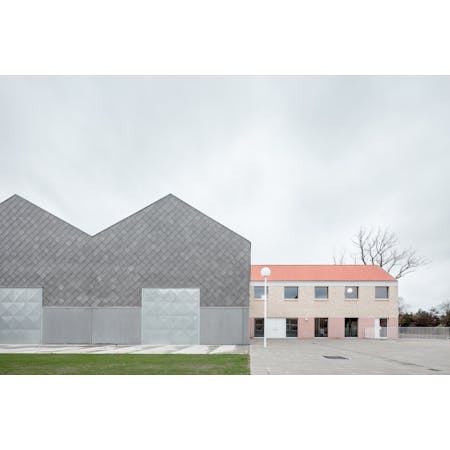 FELT architectuur & design, Basisschool  De Linde, Zarren © Stijn Bollaert