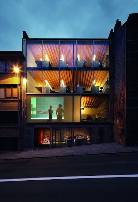 Architectenkantoor, Leuven, WIT architecten © Stijn Bollaert