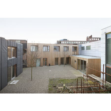 Ateliers, kantoren en woningen BLS, Borgerhout, RadarArchitecten i.s.m. Import Export architecten © Filip Dujardin