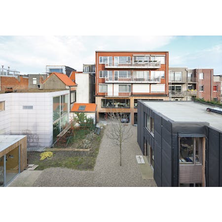 Ateliers, kantoren en woningen BLS, Borgerhout, RadarArchitecten i.s.m. Import Export architecten © Filip Dujardin