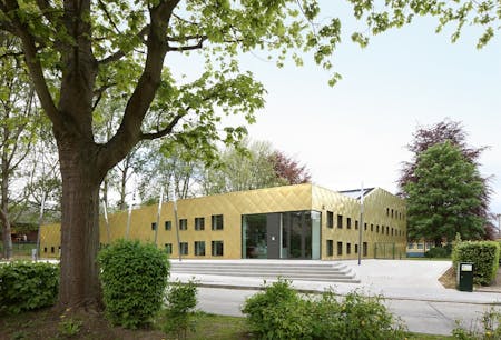 Bibliotheek De Letterentuin Sint-Pieters-Woluwe, plusoffice architects © plusoffice architects