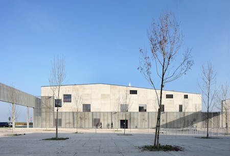 Brandweerkazerne en jeugdhuis, Asse, Organization for Permanent Modernity i.s.m. C2O Architects © Filip Dujardin