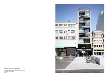 Bureau voor Toerisme, Oostduinkerke, TV Dierendonckblancke-Godderis architecten © Julien Lanoo