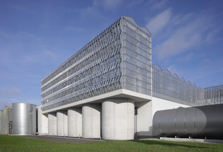 META architectuurbureau i.s.m. van Bergen Kolpa Architecten, Dakserre Agrotopia, Roeselare © Filip Dujardin