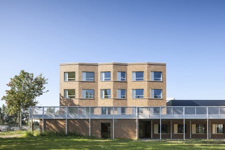 Freinetschool De kRing, Berchem, Areal Architecten © Tim Van de Velde