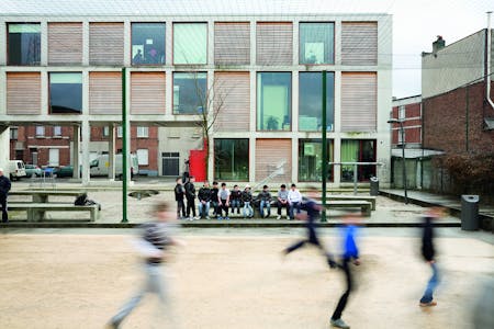 Jongerencompetentiecentrum, B-Architecten, © Ilse Liekens