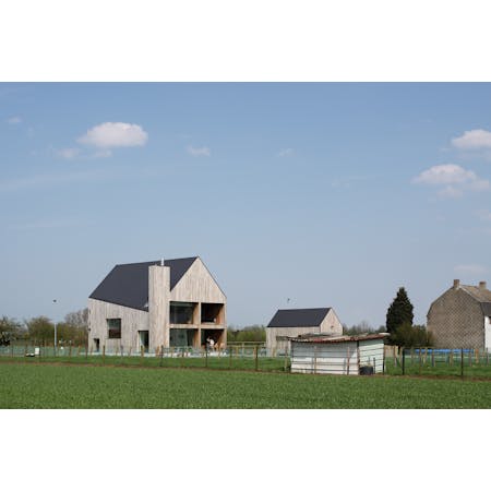 mGL-landhuis, Lokeren, BLAF Architecten © Stijn Bollaert