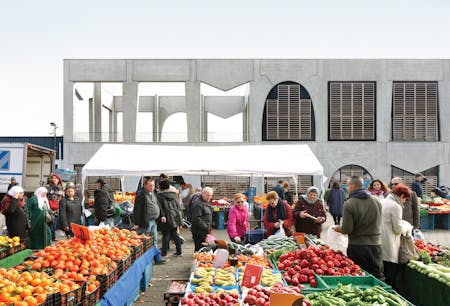 Markthal Foodmet, Anderlecht, Organization for Permanent Modernity © Filip Dujardin