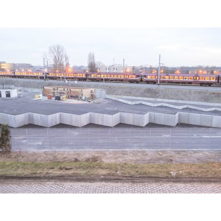 Containerpark Berchem - Bovenbouw arch - © Stad Antwerpen